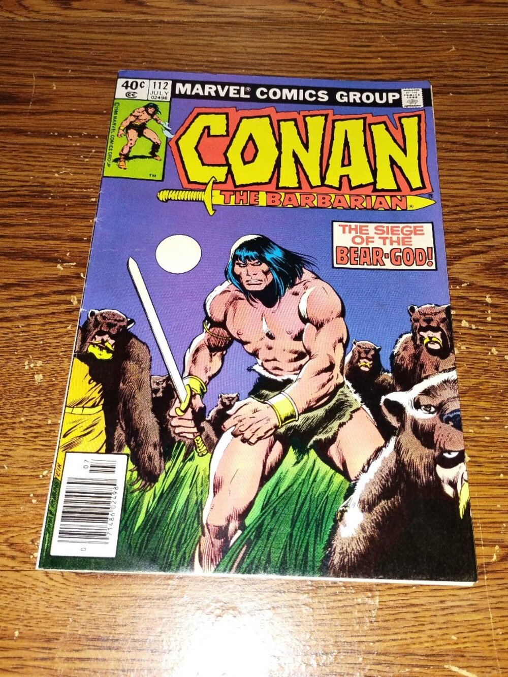 Conan the Barbarian #112 (Marvel Comics, 1990)